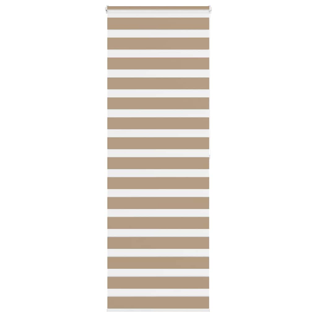 zebrafüggönnyel homokbarna szövetszélesség 75,9 cm poliészter