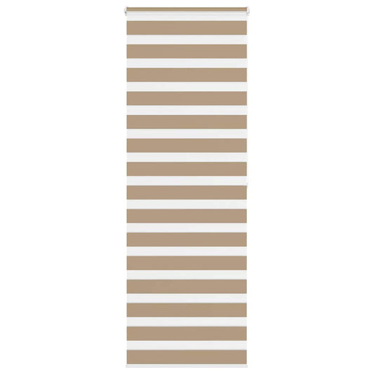 zebrafüggönnyel homokbarna szövetszélesség 80,9 cm poliészter
