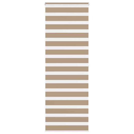 zebrafüggönnyel homokbarna szövetszélesség 85,9 cm poliészter