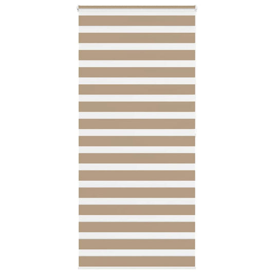 zebrafüggönnyel homokbarna szövetszélesség 110,9 cm poliészter