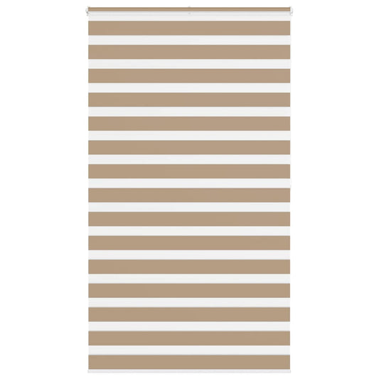 zebrafüggönnyel homokbarna szövetszélesség 115,9 cm poliészter