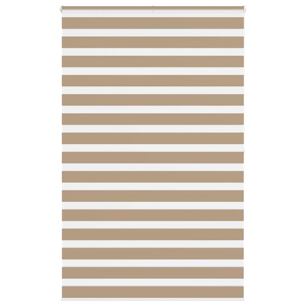 zebrafüggönnyel homokbarna szövetszélesség 135,9 cm poliészter