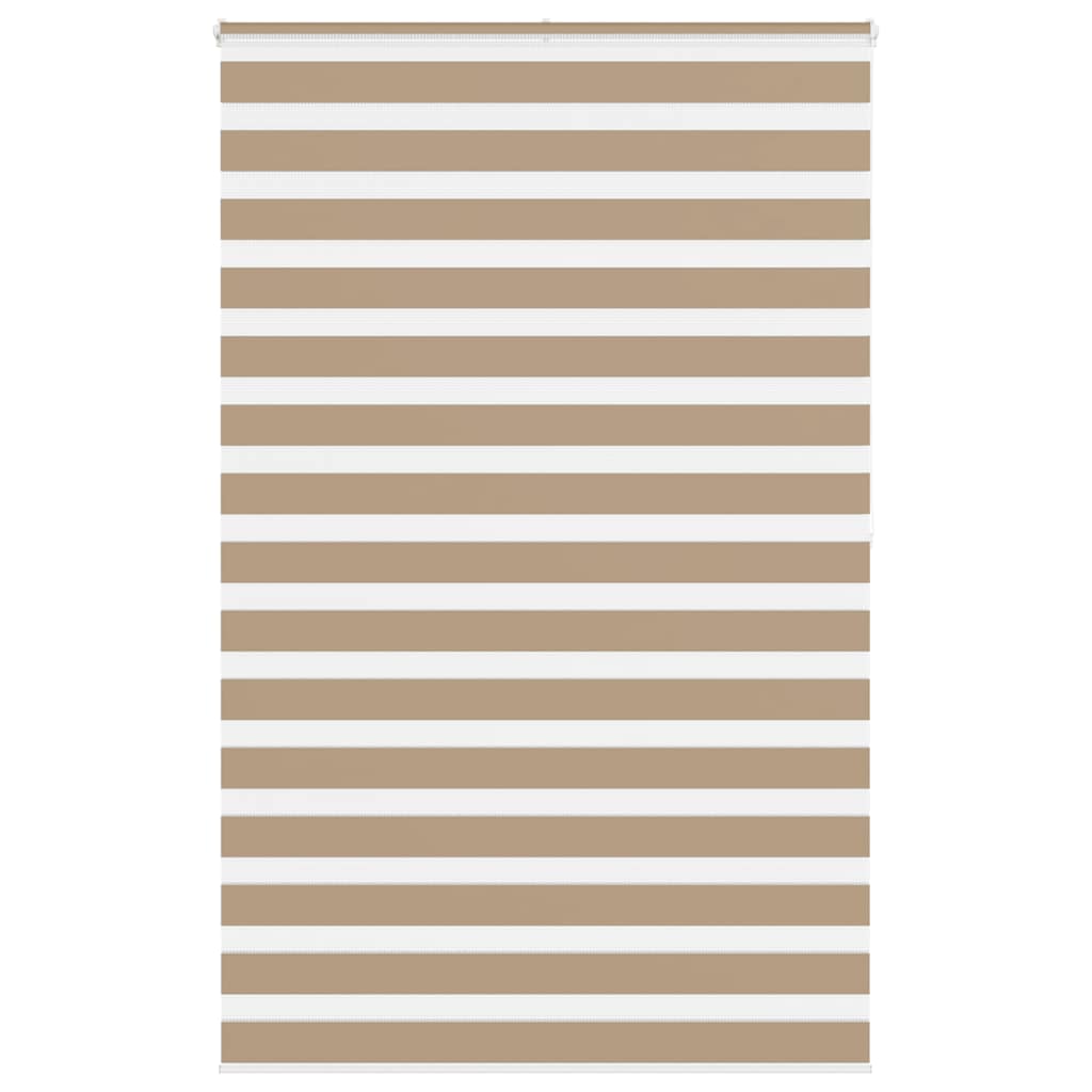 zebrafüggönnyel homokbarna szövetszélesség 140,9 cm poliészter