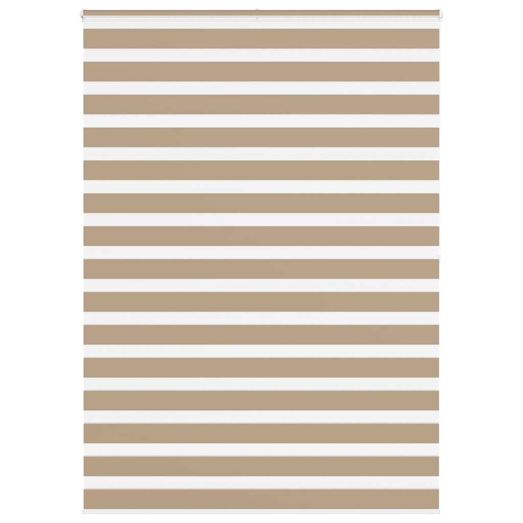 zebrafüggönnyel homokbarna szövetszélesség 150,9 cm poliészter