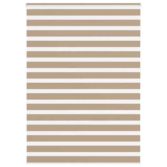 zebrafüggönnyel homokbarna szövetszélesség 150,9 cm poliészter