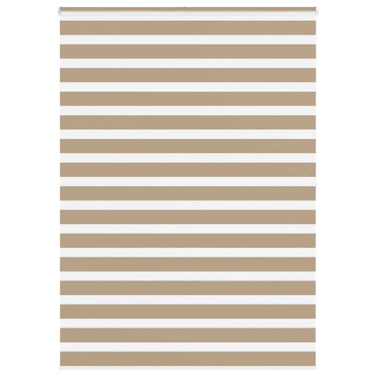 zebrafüggönnyel homokbarna szövetszélesség 160,9 cm poliészter