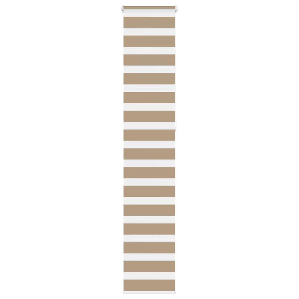zebrafüggönnyel homokbarna szövetszélesség 35,9 cm poliészter