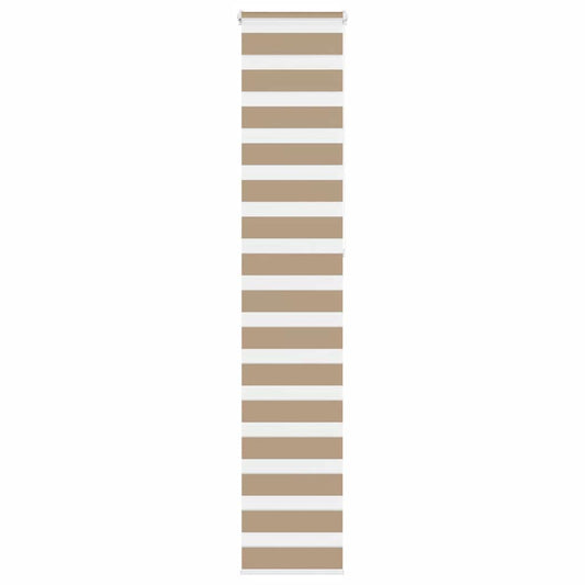zebrafüggönnyel homokbarna szövetszélesség 40,9 cm poliészter