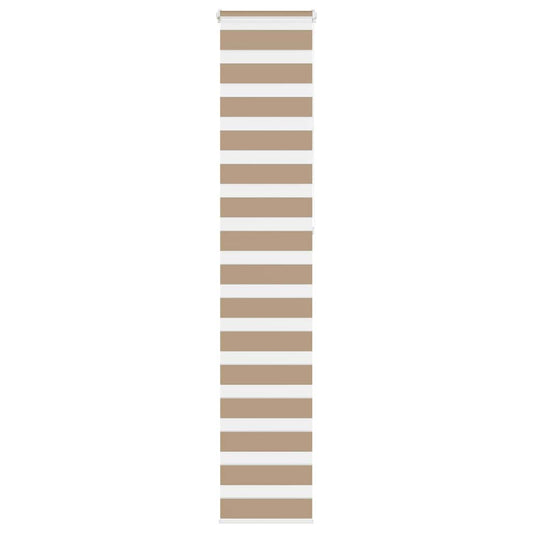 zebrafüggönnyel homokbarna szövetszélesség 45,9 cm poliészter