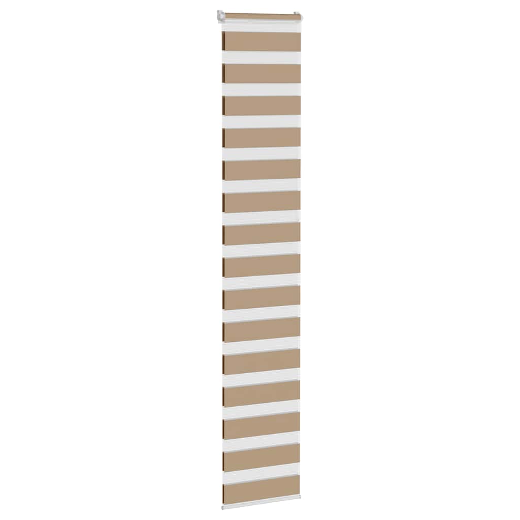 zebrafüggönnyel homokbarna szövetszélesség 45,9 cm poliészter