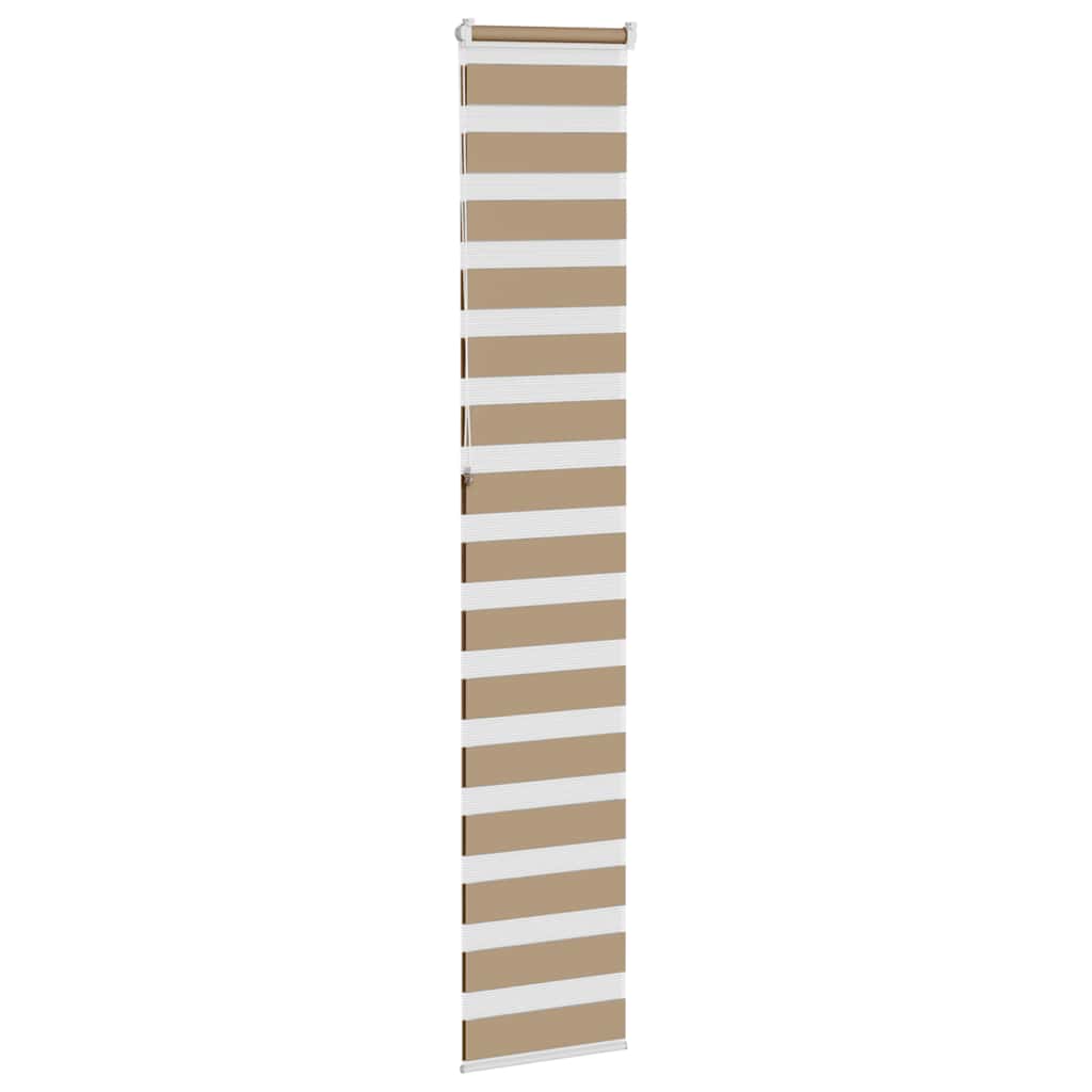 zebrafüggönnyel homokbarna szövetszélesség 45,9 cm poliészter