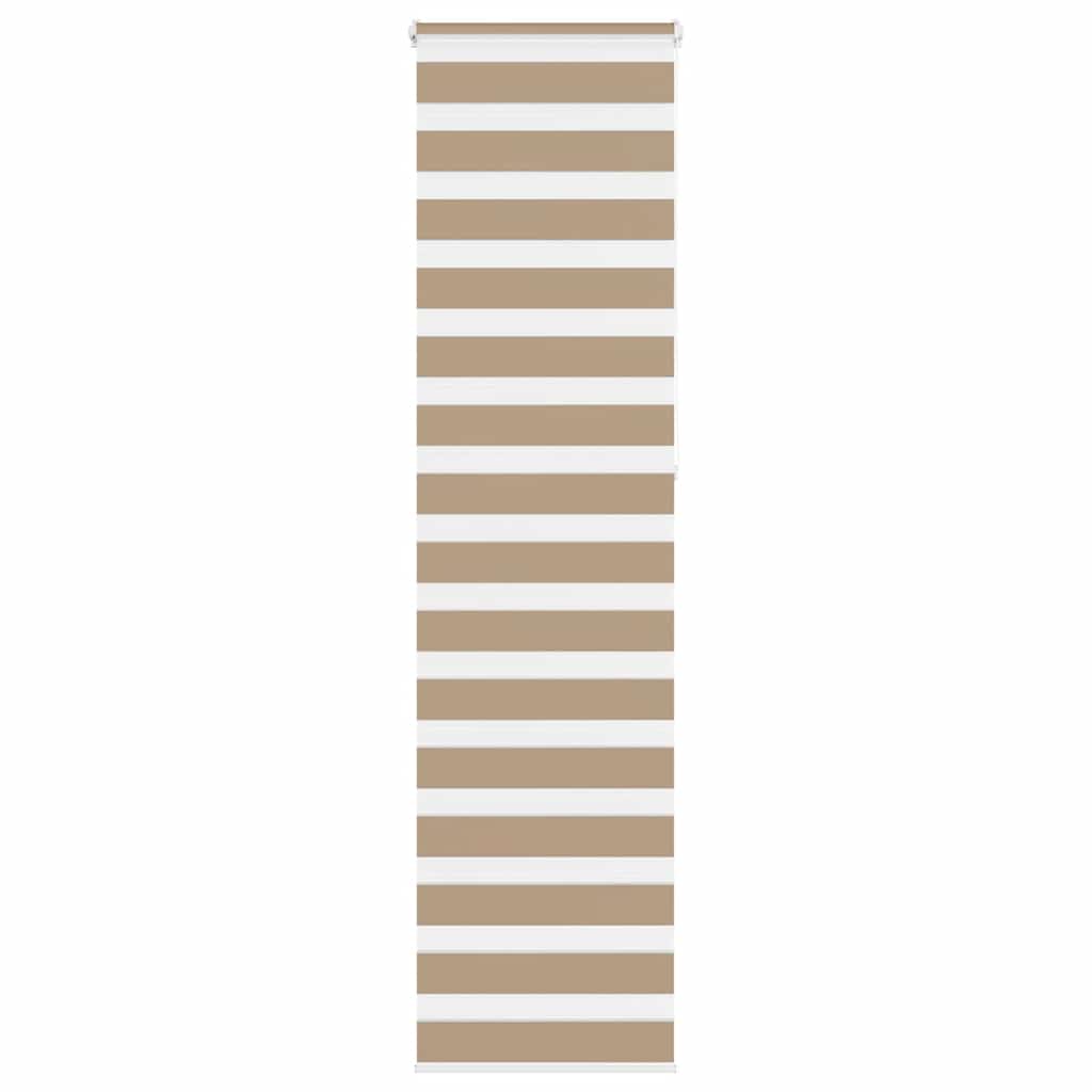 zebrafüggönnyel homokbarna szövetszélesség 50,9 cm poliészter