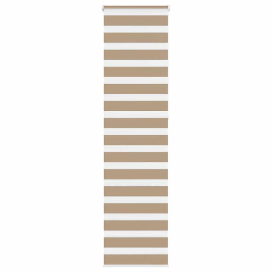 zebrafüggönnyel homokbarna szövetszélesség 50,9 cm poliészter