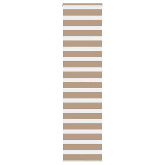 zebrafüggönnyel homokbarna szövetszélesség 55,9 cm poliészter