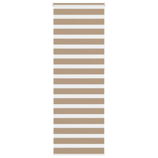 zebrafüggönnyel homokbarna szövetszélesség 70,9 cm poliészter