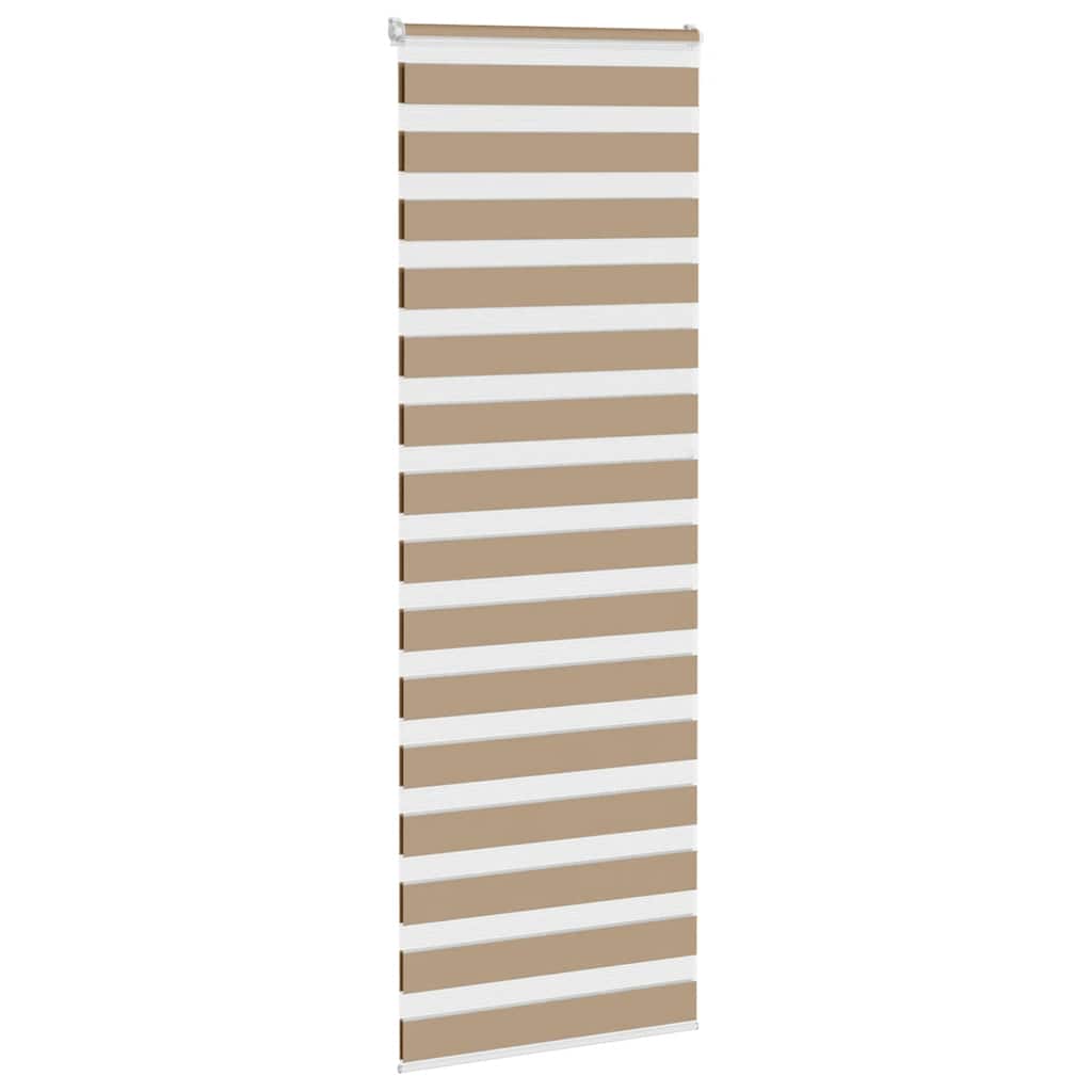 zebrafüggönnyel homokbarna szövetszélesség 75,9 cm poliészter