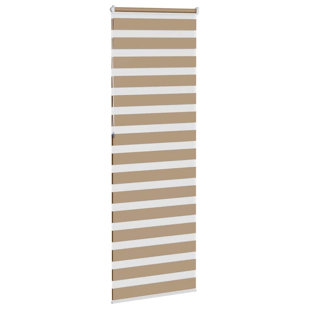 zebrafüggönnyel homokbarna szövetszélesség 75,9 cm poliészter
