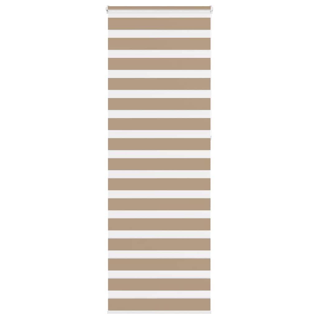 zebrafüggönnyel homokbarna szövetszélesség 80,9 cm poliészter