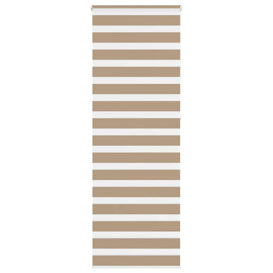 zebrafüggönnyel homokbarna szövetszélesség 80,9 cm poliészter