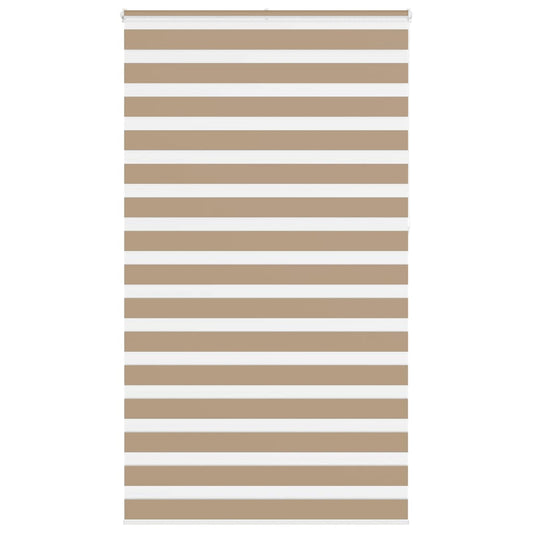 zebrafüggönnyel homokbarna szövetszélesség 115,9 cm poliészter