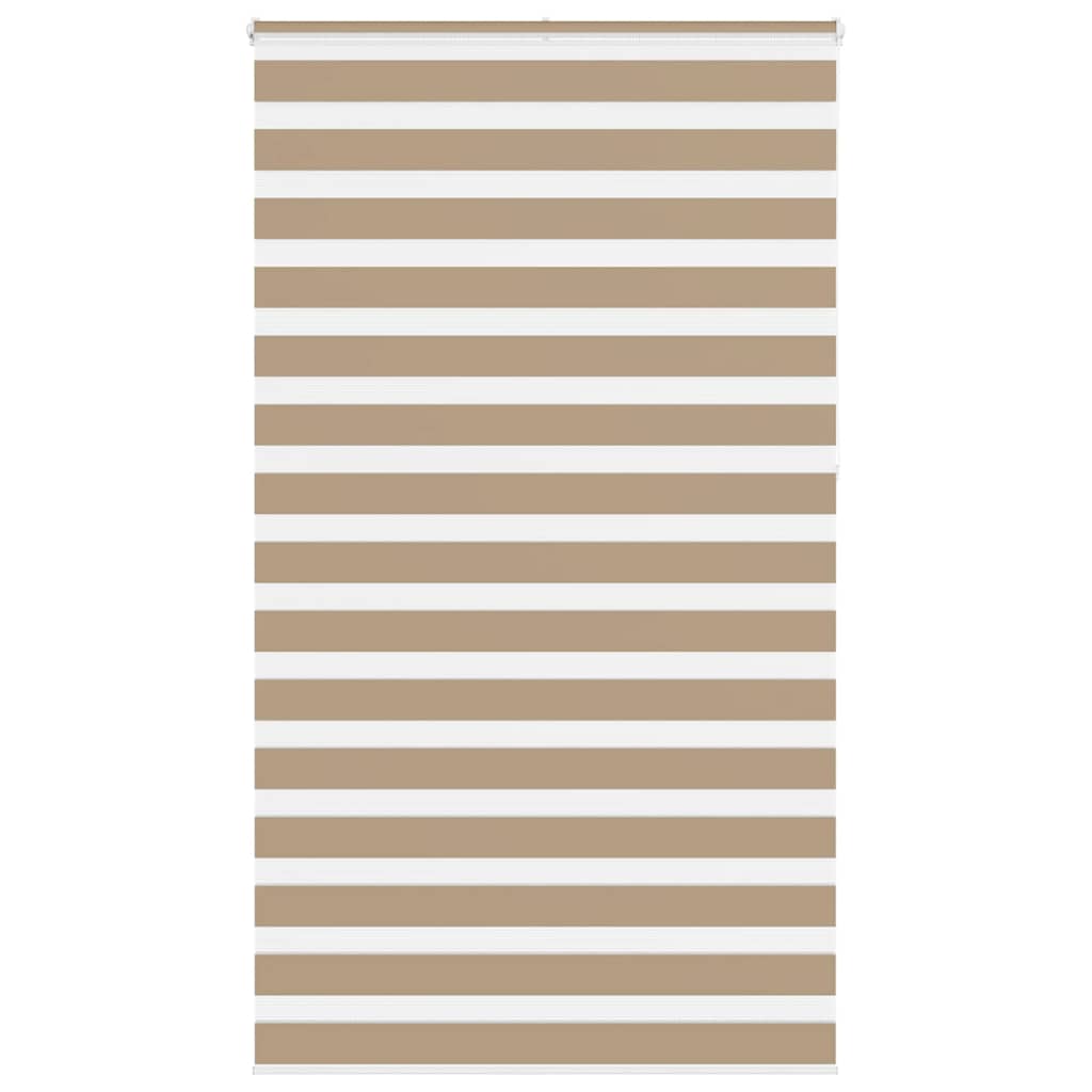 zebrafüggönnyel homokbarna szövetszélesség 120,9 cm poliészter