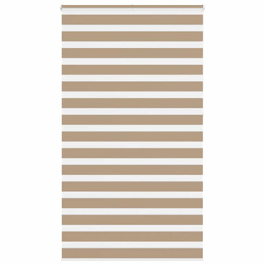 zebrafüggönnyel homokbarna szövetszélesség 130,9 cm poliészter
