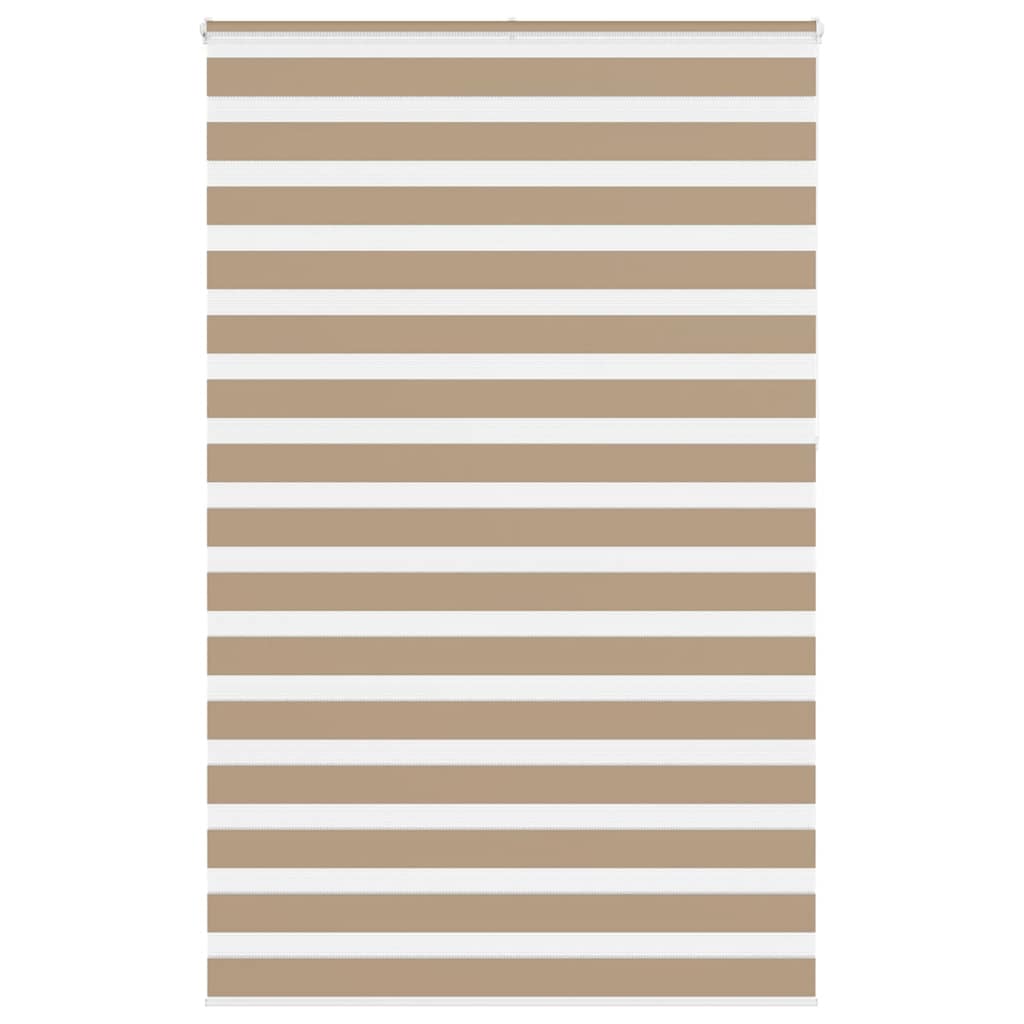 zebrafüggönnyel homokbarna szövetszélesség 145,9 cm poliészter