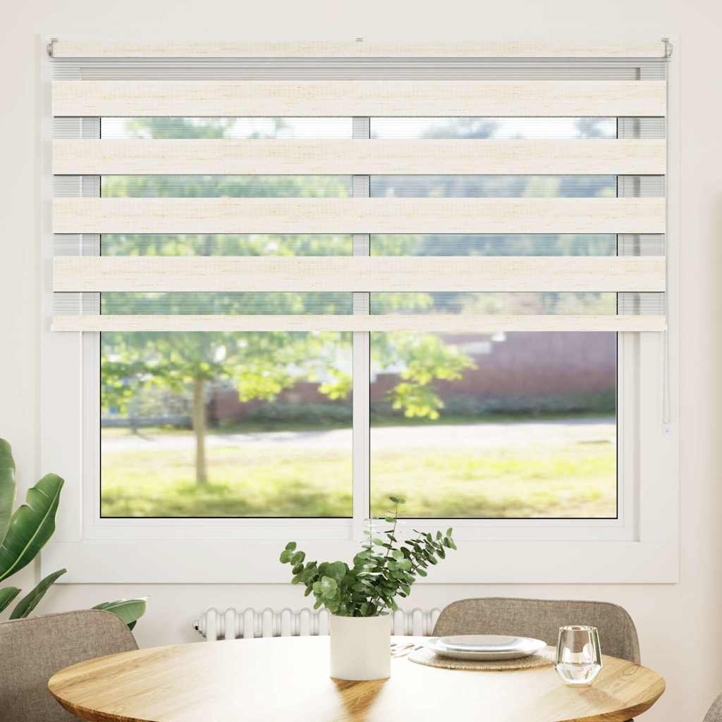 zebrafüggönnyel márványbézs szövetszélesség 150,9 cm poliészter