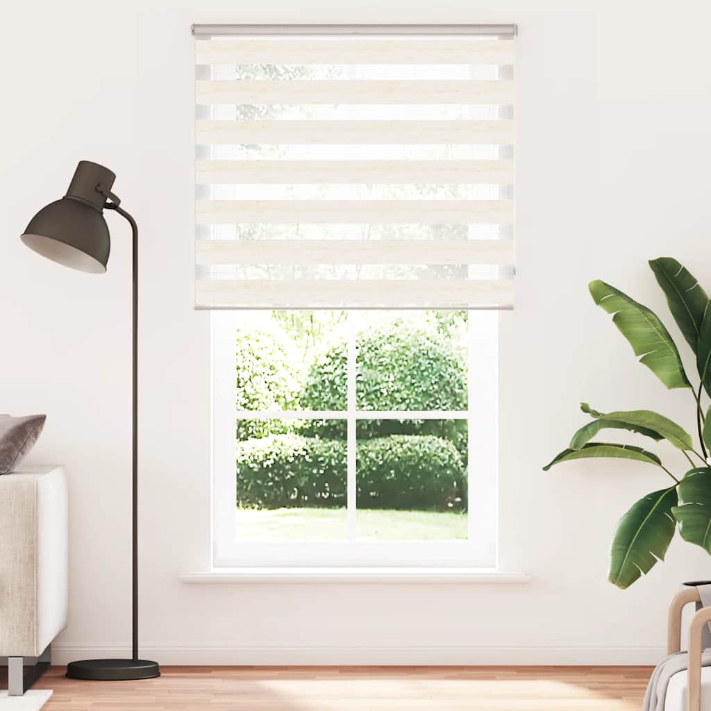 zebrafüggönnyel márványbézs szövetszélesség 130,9 cm poliészter