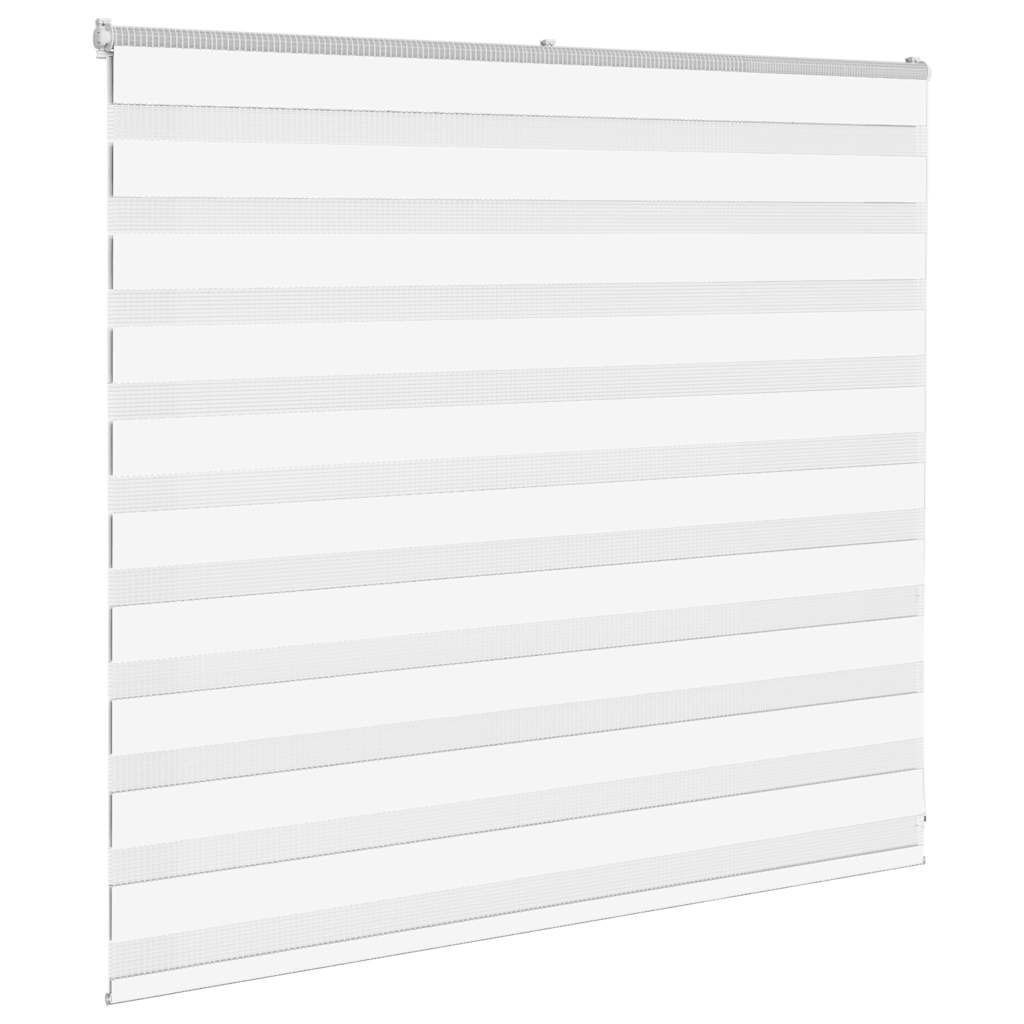 zebrafüggönnyel fehér szövetszélesség 155,9 cm poliészter