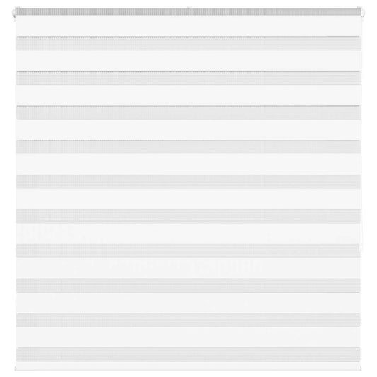 zebrafüggönnyel fehér szövetszélesség 135,9 cm poliészter