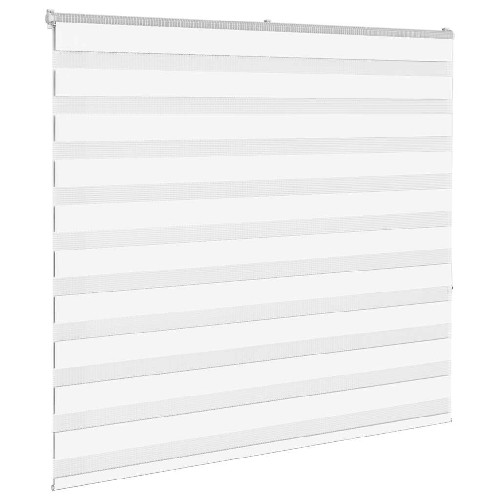 zebrafüggönnyel fehér szövetszélesség 155,9 cm poliészter