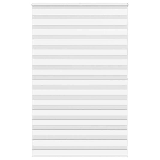 zebrafüggönnyel fehér szövetszélesség 135,9 cm poliészter