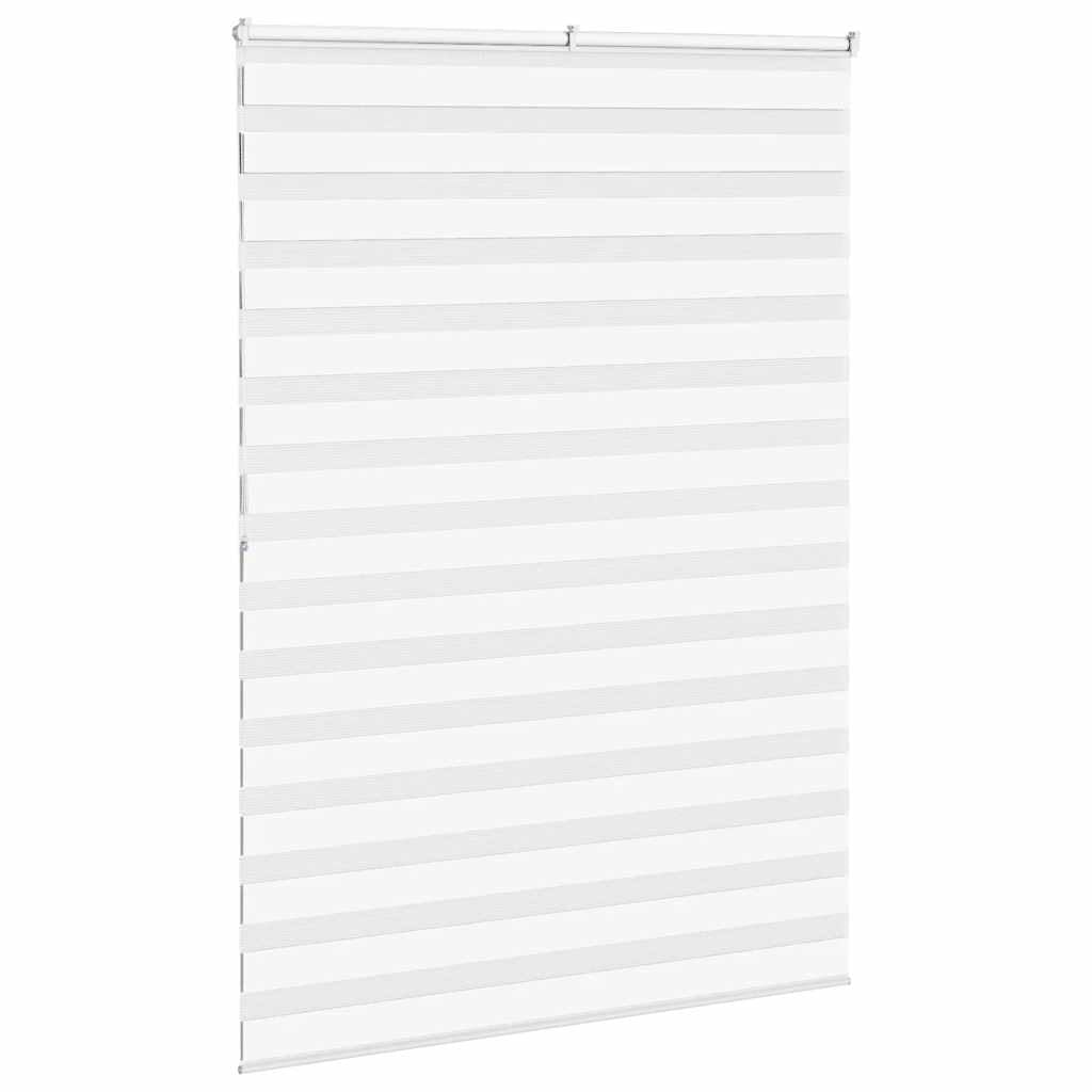 zebrafüggönnyel fehér szövetszélesség 155,9 cm poliészter
