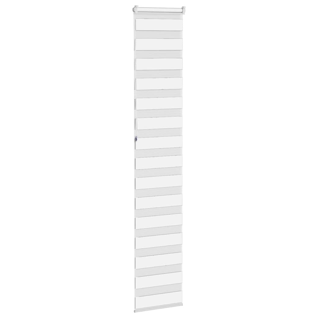 zebrafüggönnyel fehér szövetszélesség 35,9 cm poliészter