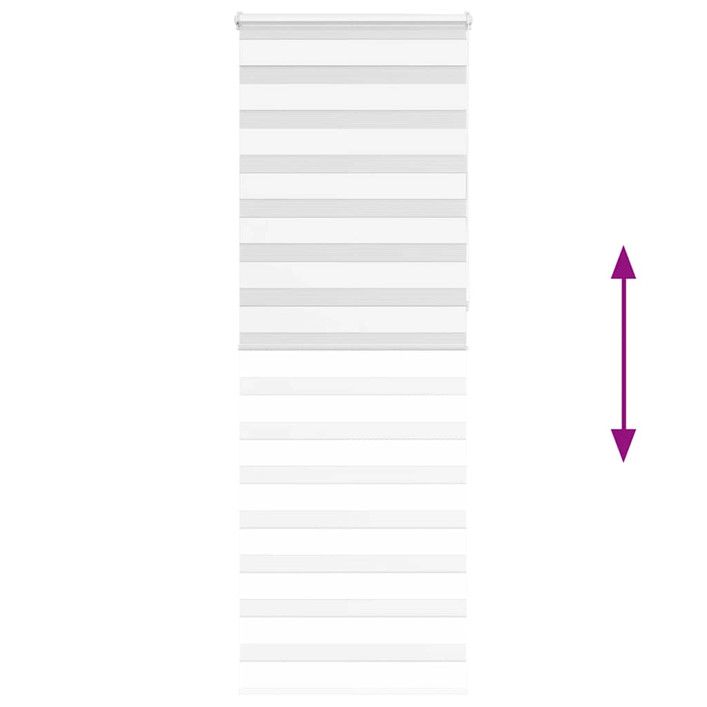 zebrafüggönnyel fehér szövetszélesség 80,9 cm poliészter