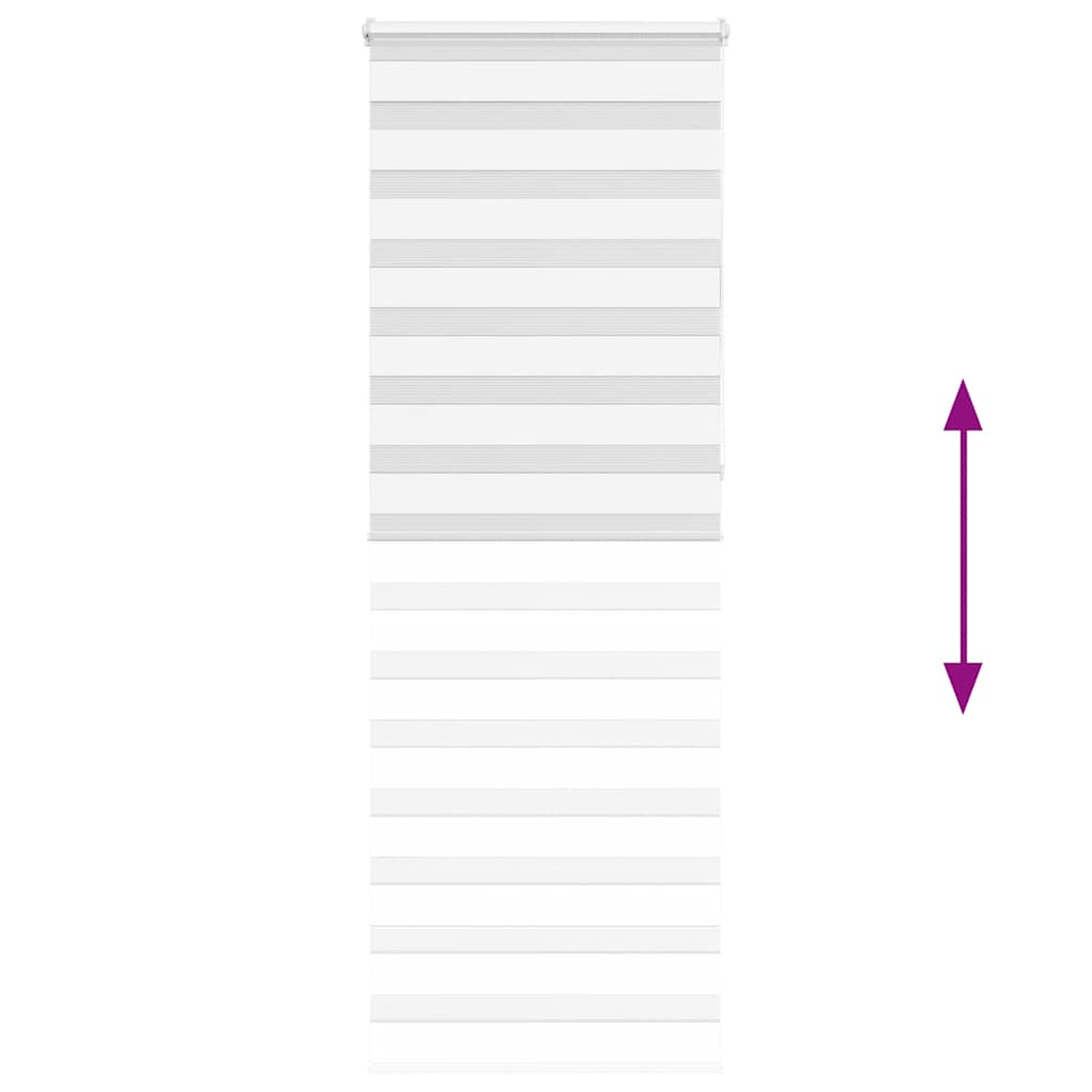 zebrafüggönnyel fehér szövetszélesség 85,9 cm poliészter