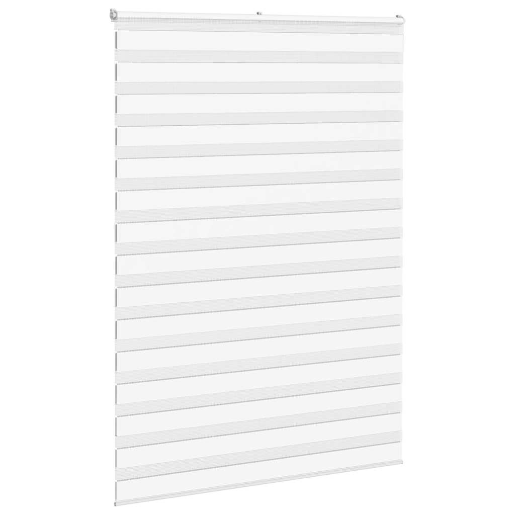 zebrafüggönnyel fehér szövetszélesség 160,9 cm poliészter
