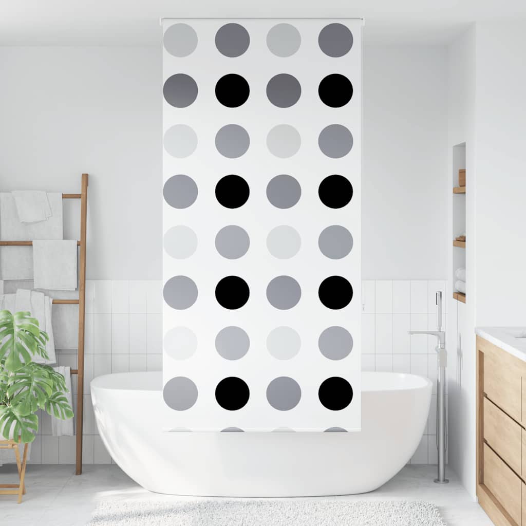 zuhanyzó redőny 90x240 cm szövet szélessége 86 cm