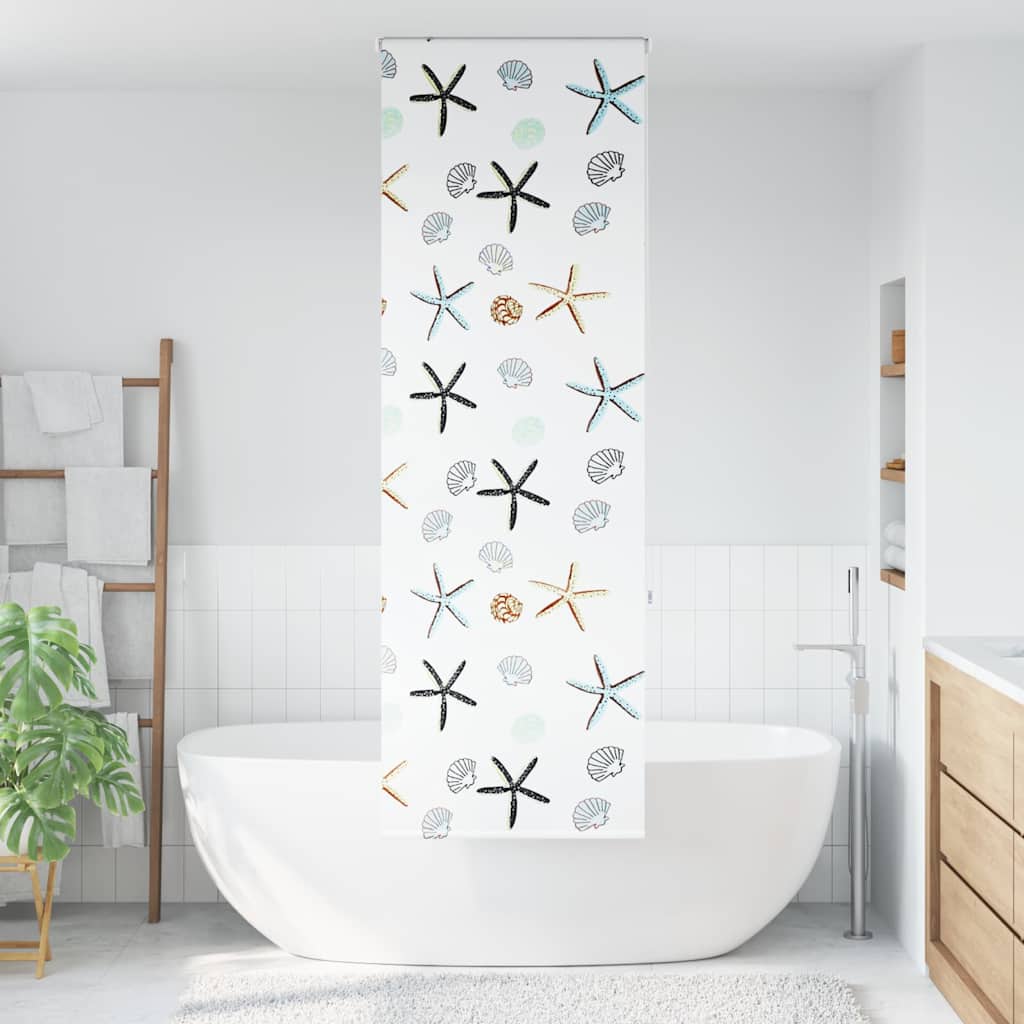 zuhanyzó redőny 80x240 cm szövet szélessége 76 cm