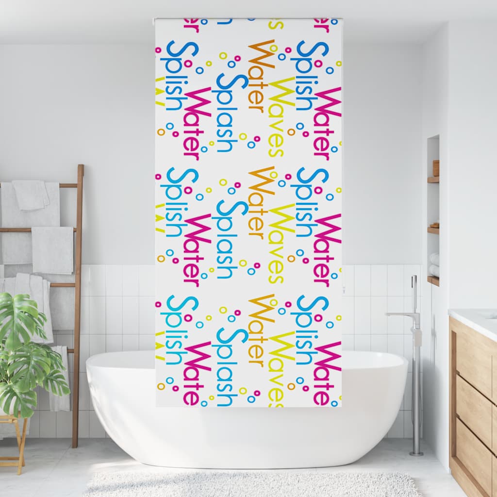 zuhanyzó redőny 90x240 cm szövet szélessége 86 cm