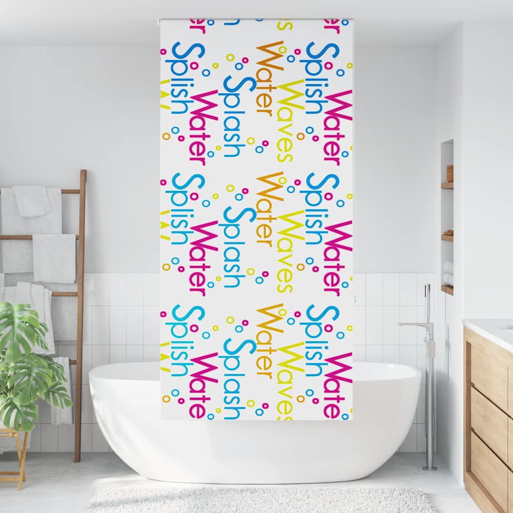 zuhanyzó redőny 100x240 cm szövet szélessége 96 cm