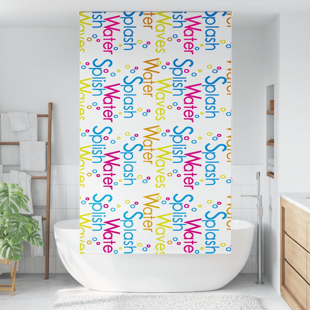 zuhanyzó redőny 120x240 cm szövet szélessége 116 cm