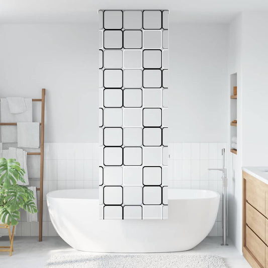 zuhanyzó redőny 80x240 cm szövet szélessége 76 cm