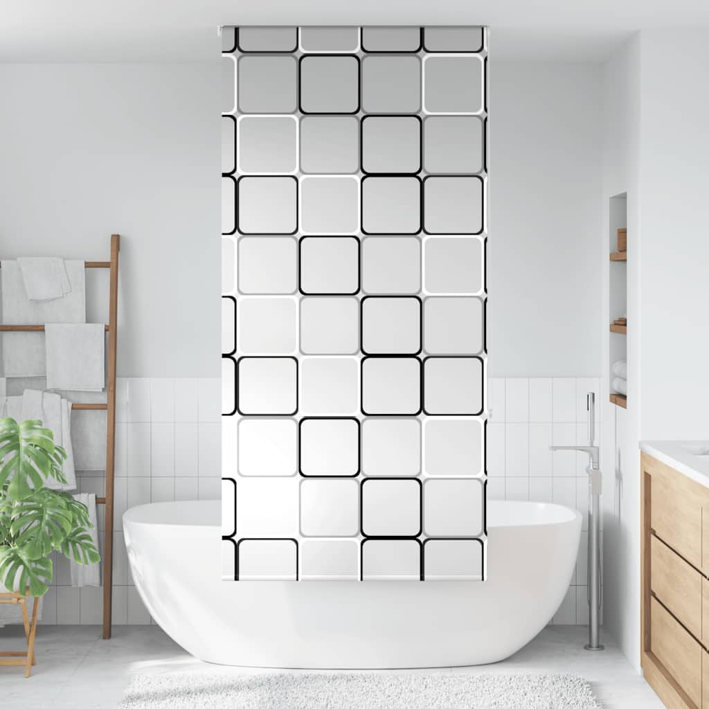zuhanyzó redőny 90x240 cm szövet szélessége 86 cm