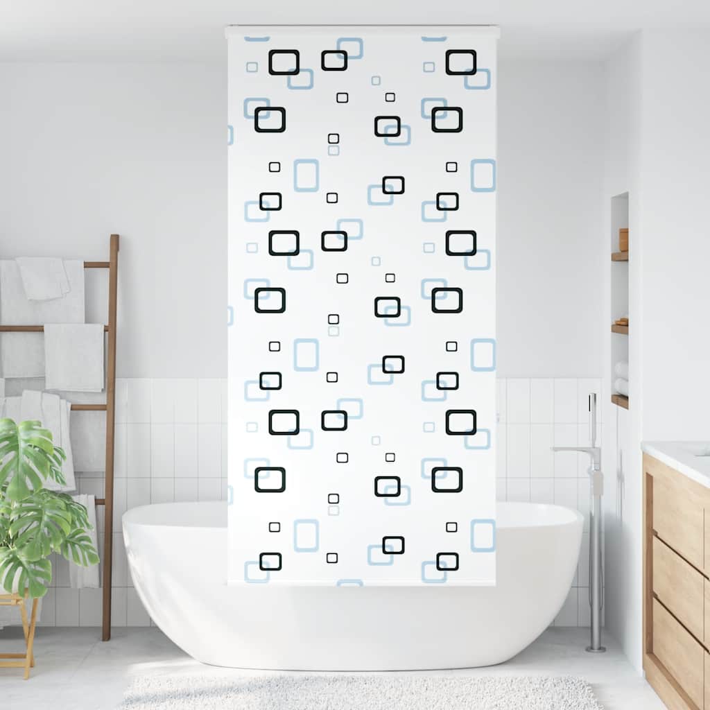 zuhanyzó redőny kazettával 90x240 cm szövet szélessége 86 cm