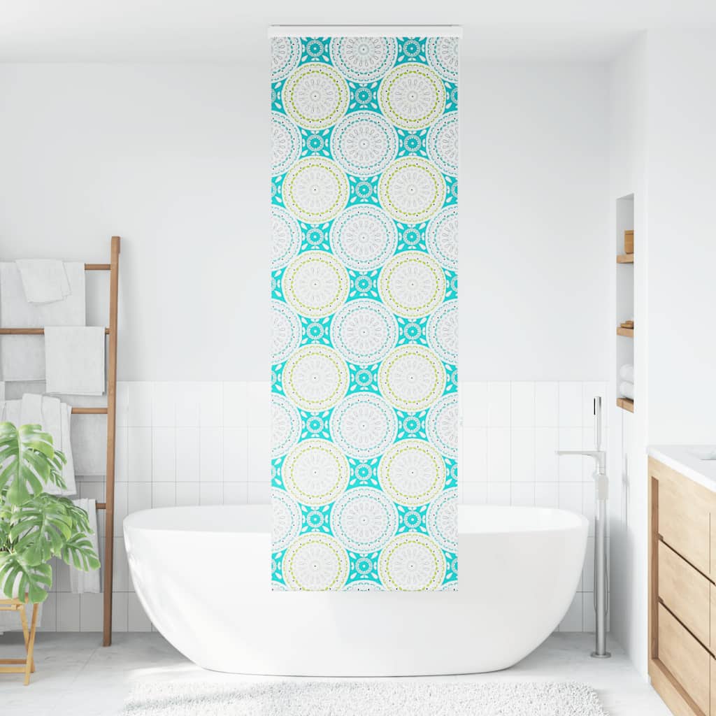zuhanyzó redőny kazettával 70x240 cm szövetszélesség 66 cm