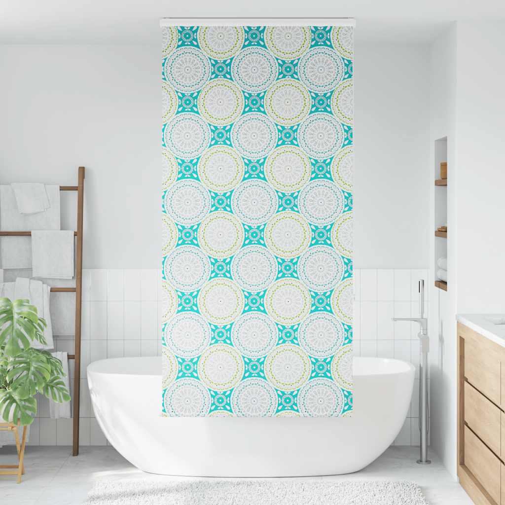 zuhanyzó redőny kazettával 110x240 cm szövetszélesség 106 cm