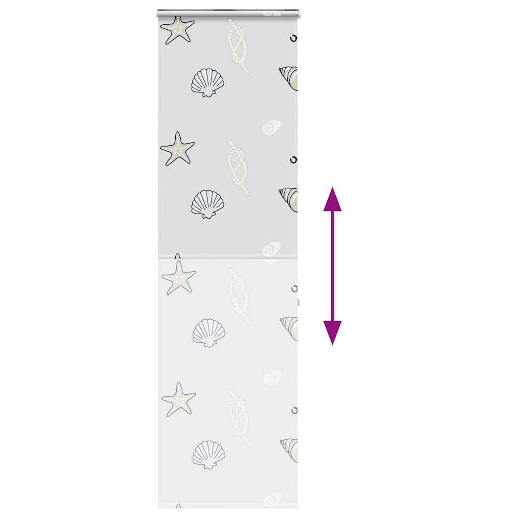 zuhanyzó redőny kazettával 60x240 cm szövetszélesség 56 cm