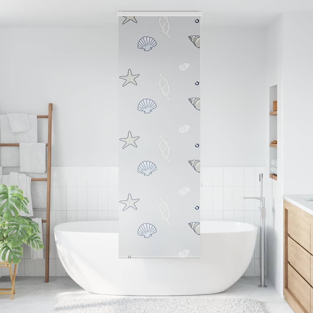 zuhanyzó redőny kazettával 80x240 cm szövetszélesség 76 cm